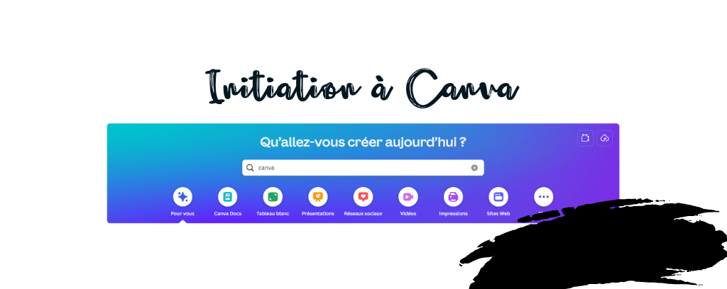 Image de cours -  Initiation à Canva