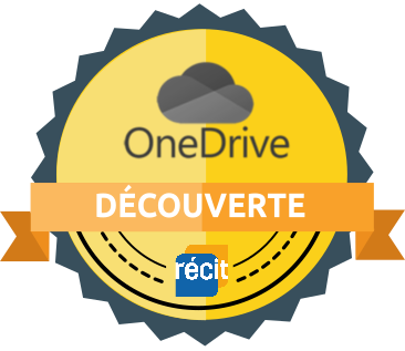 Image badge découverte OneDrive