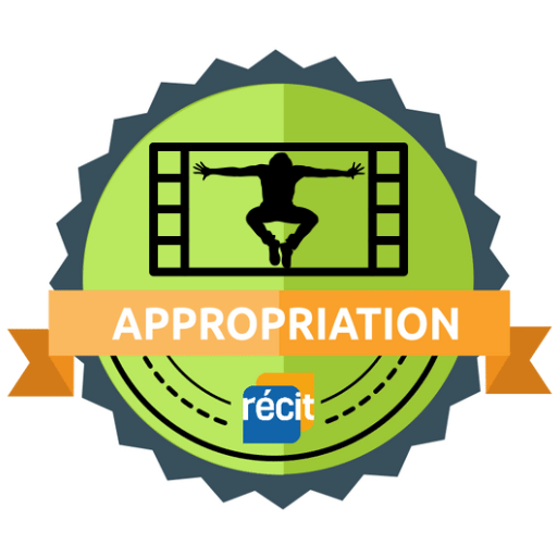 Badge appropriation video danse