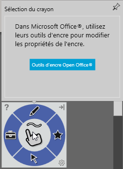 message d'erreur car outils dessin dans PPT
