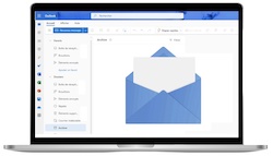Capture d'écran de la boîte de réception d'Outlook