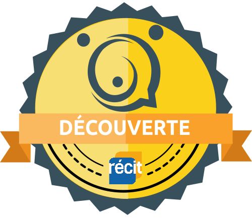 Badge découverte