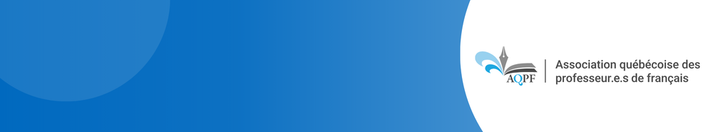 Image de cours - Badges d'évènements AQPF