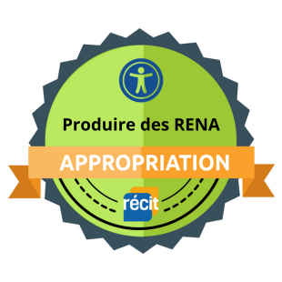 Badge appropriation Produire des documents accessibles