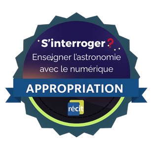 Badge découvert de l'autoformation xyz