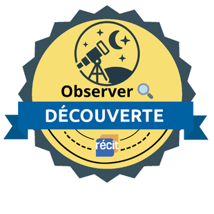 Badge Découverte - Observer