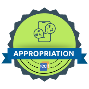 Badge appropriation cyberintimidation