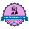Badge expérimentation