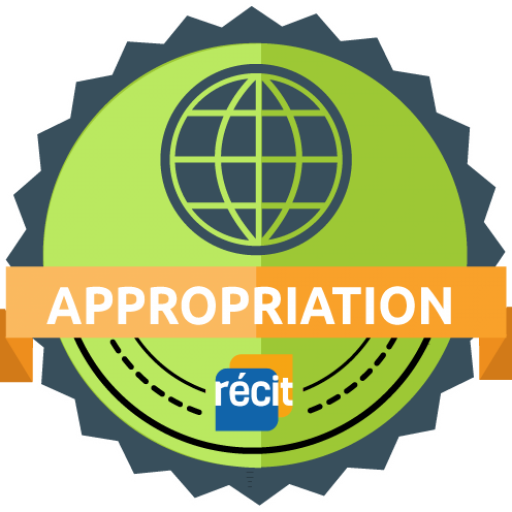 Badge « Appropriation »