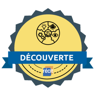 Badge découvert de l'autoformation