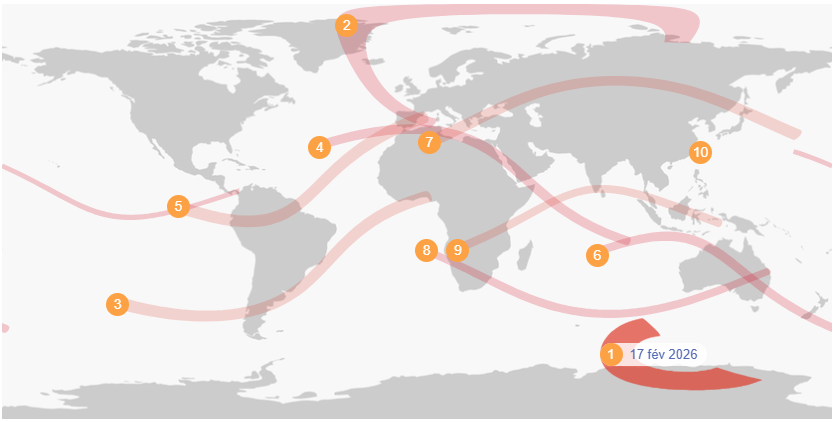 Interface de l'application