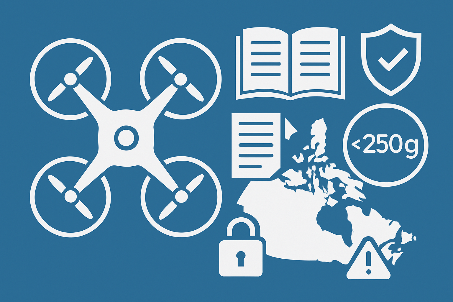 Course image - Pilotage d'un drone - règles de base
