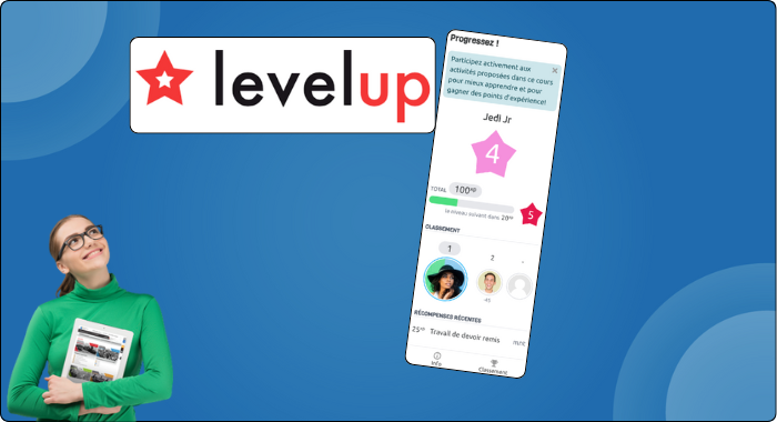 Image de cours - Ludifier votre cours Moodle avec Level Up pour « booster » l’engagement