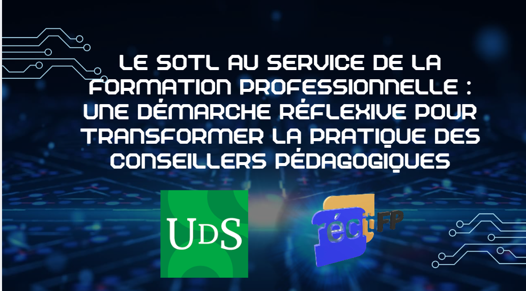 Image de cours - Le SoTL au service de la formation professionnelle : une démarche réflexive pour transformer la pratique des conseillers pédagogiques