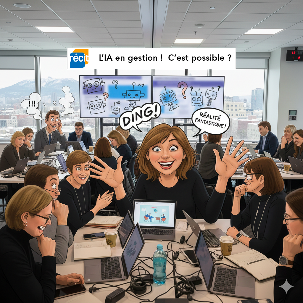 Image de cours - Une IA en soutien quotidien aux gestionnaires scolaires