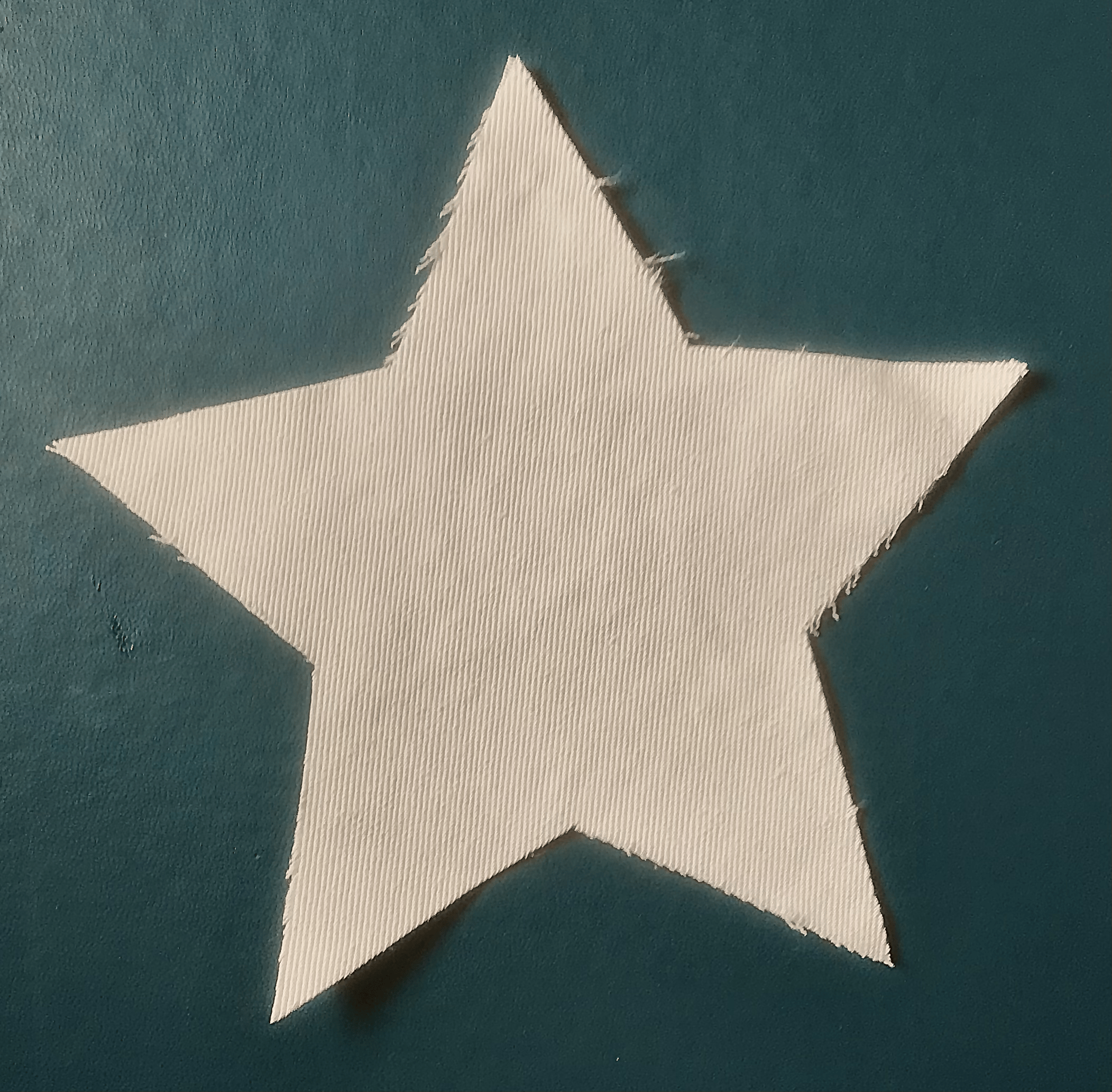 Image d'un étoile en tissu