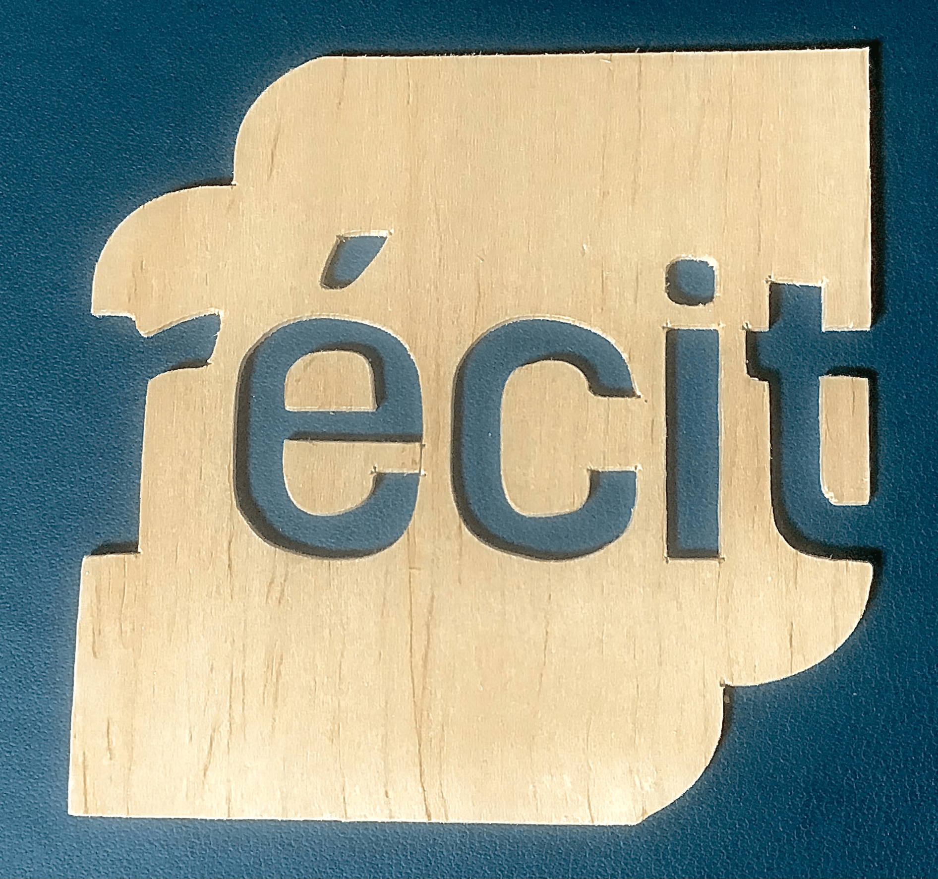 Logo du récit en bois