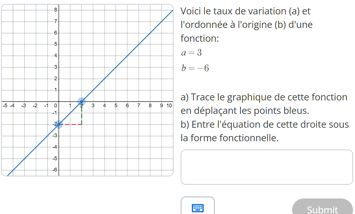 Réponse mathématique