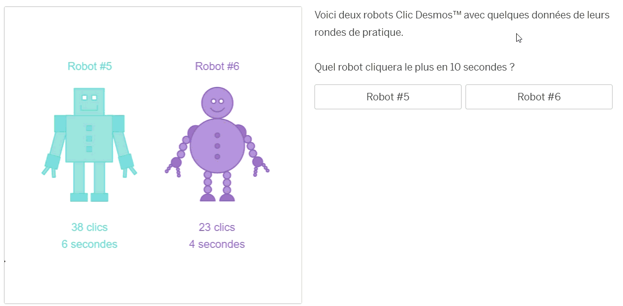 Choix de réponse
