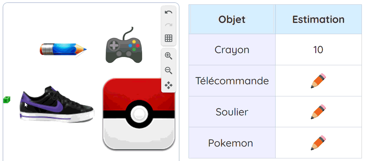 tableau estimation