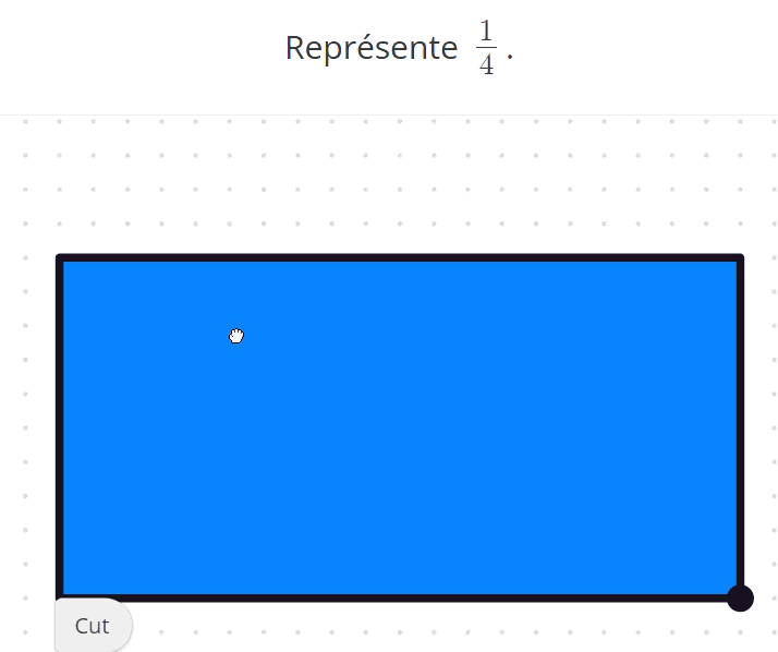 représente 1/4