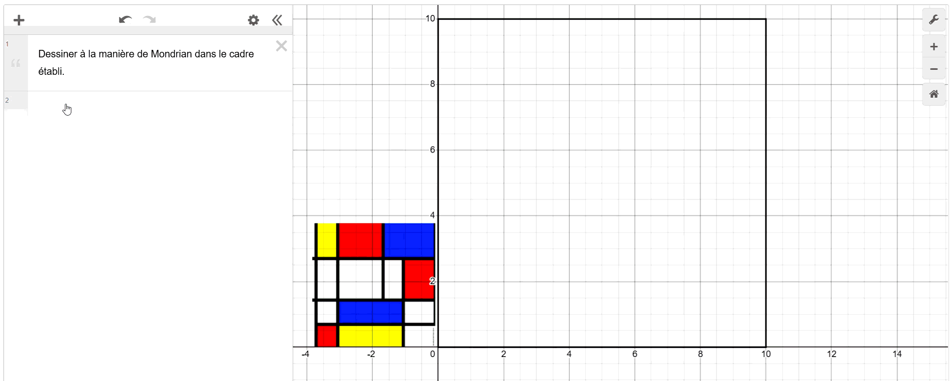 dessiner comme mondrian