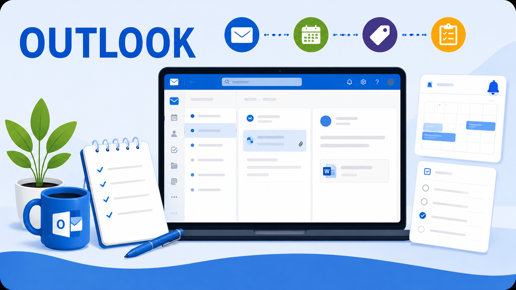 Image de cours - Outlook : mieux gérer ses communications