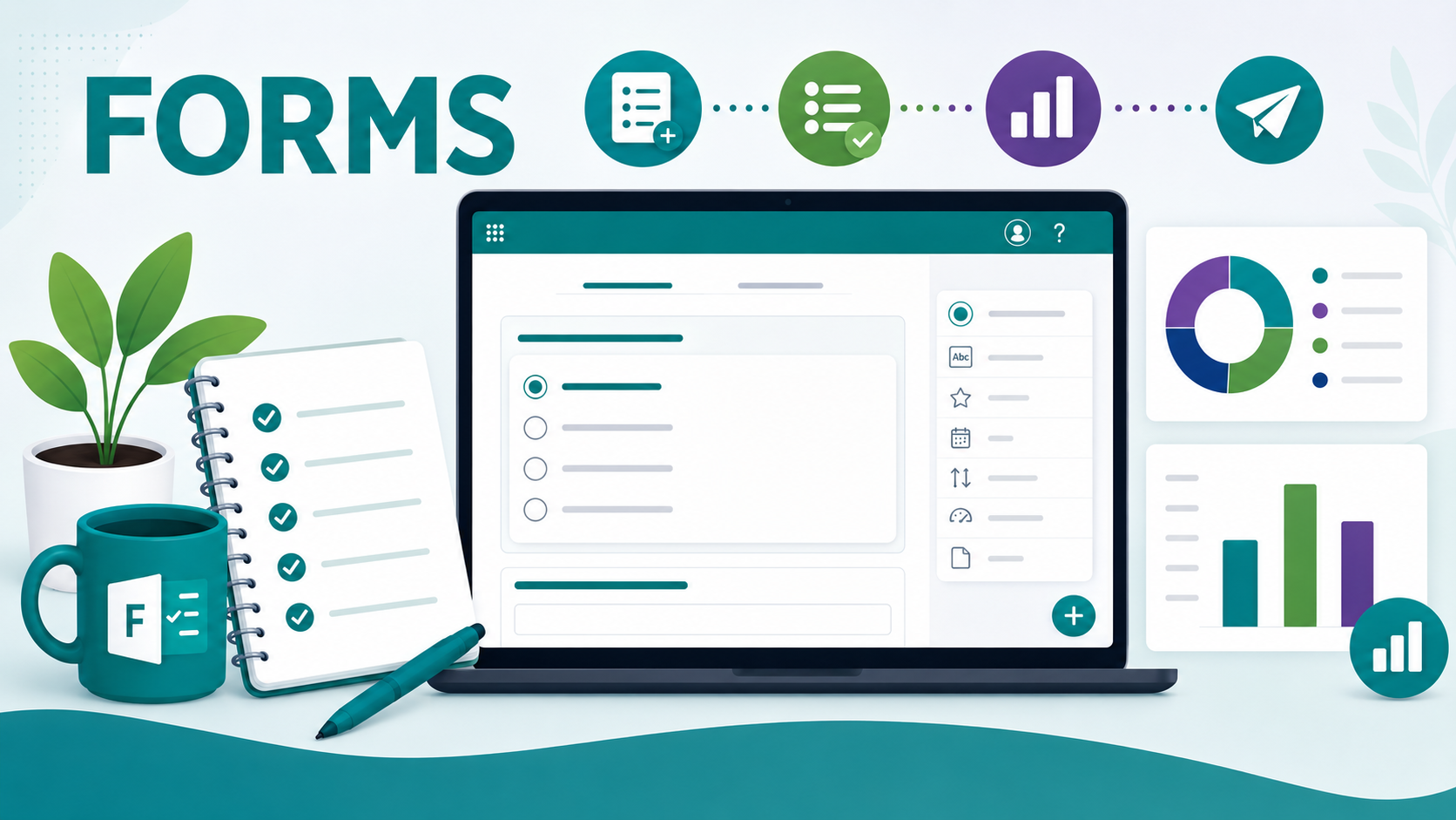 Image de cours - Forms : créer des questionnaires et sondages