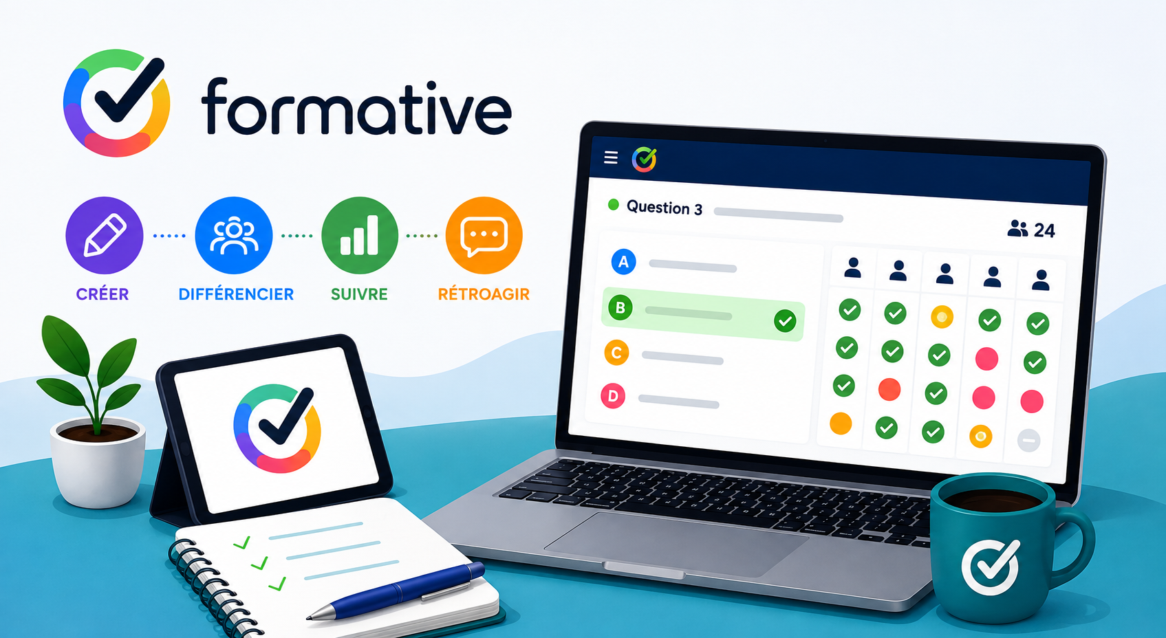 Image de cours - Formative : évaluer et rétroagir en temps réel