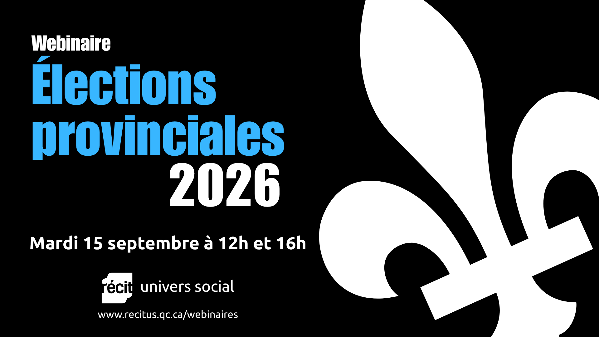 Image de cours - Élections provinciales 2026
