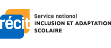 Logo du Service national du RÉCIT national de l'inclusion et de l'adaptation scolaire