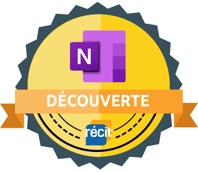 Badge Découverte OneNote