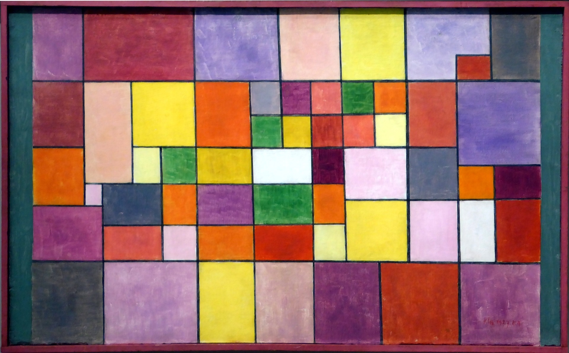 Oeuvre Flore de la flore nordique Paul Klee