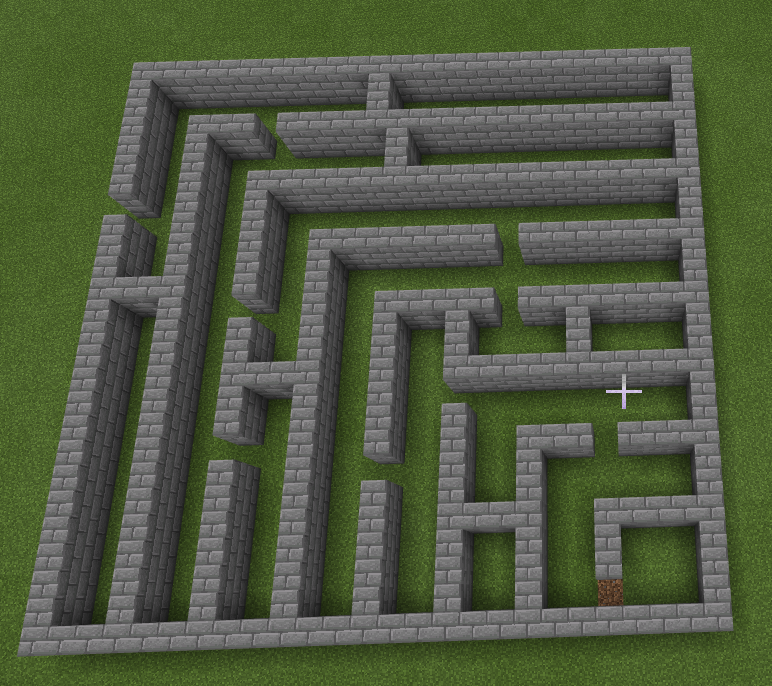 Image qui montre un labyrinthe.