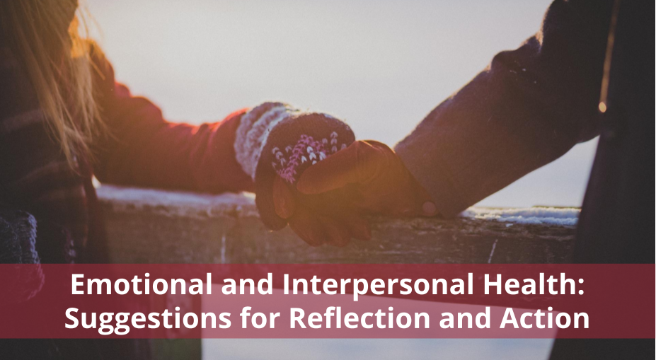 Course image - Emotional and Interpersonal Health: Suggestions for Reflection and Action  