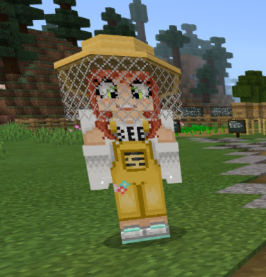 Image qui montre un personnage apiculteur. 