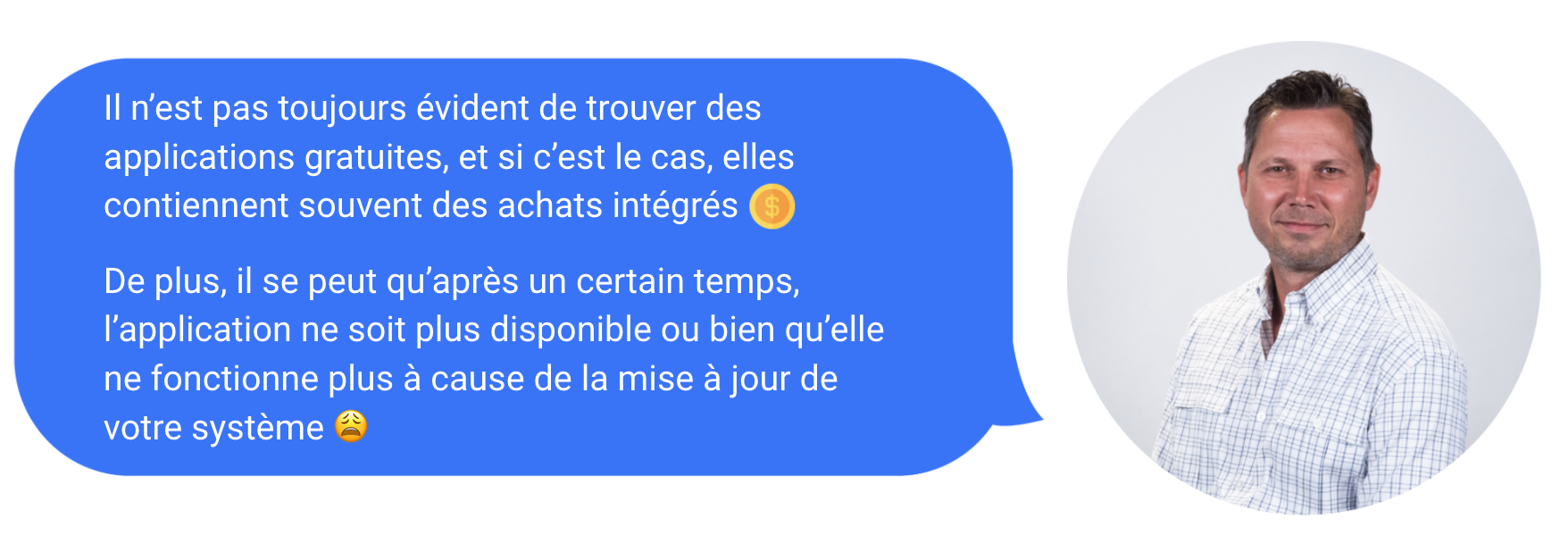 Pas évident de trouver des applications gratuites