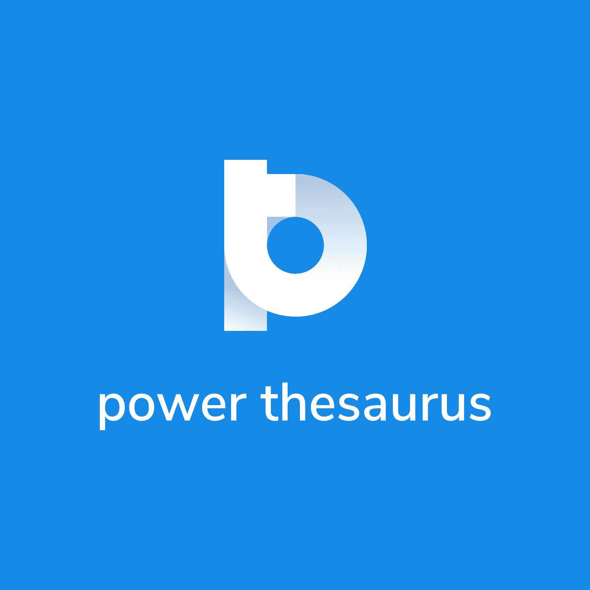 logo of the Power Thesaurus website